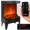 Kaminer elektrický ohrievač s efektom krbu | 2000 W | Diaľkový ovládač