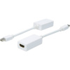 Digitus AK-340411-001-W DisplayPort / HDMI adaptér [1x mini DisplayPort zástrčka - 1x HDMI zásuvka] biela 15.00 cm; AK-340411-001-W