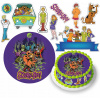 DIGITÁLNA TLAČ Opłatek na tort SCOOBY-DOO FRED POSTAVY + TEXT ZADARMO 6