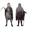 KOSTÝM ŠATY KOSTRA KOSTKA HALLOWEEN 140