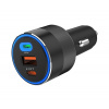 Winner Group Winner Group - Nabíjačka do auta 2xUSB-C + 1xUSB-A Power Delivery 130W čierna WN0043 + záruka 3 roky zadarmo + záruka 3 roky zadarmo