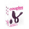 Couples Choice Multi-Function Couple's Vibrator Black
