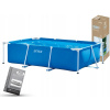 Rámový obdĺžnikový bazén Intex 260 x 160 cm (Záhradný bazén s obdĺžnikovým rámom 260x160x65 Intex 28271 MODEL 2025)