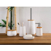 Kupelňový set doplnkov - SADA 5 PRVKOV BAMBOO