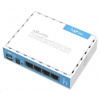MikroTik hAP Lite (classic), 650MHz CPU, 32MB RAM, 4x LAN, integr. 2.4GHz Wi-Fi, WPS, vč. L4 RB941-2nD