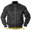 Bunda MIL-TEC US TACTICAL bomber-čierna