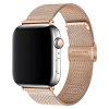 AW MILÁNSKY ŤAH SO ZAPÍNANÍM pre Apple Watch - Rose Gold Veľkosť / Rozteč: 38/40/41/42mm, Farba: Rose Gold IR-AWMTH003