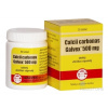 Calcii Carbonici 500 mg tbl. Galvex Kalciové tablety 500 mg Galvex tbl.50 x 500 mg