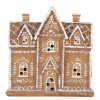 Clayre & Eef Perníková LED chalúpka Gingerbread Cott - 21*8*20 cm - Clayre & Eef