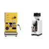Profitec GO, yellow + Eureka Mignon Zero, CR white