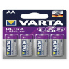 VARTA Ultra Lithium AA 4ks 6106301404