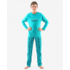 Chlapecké dlouhé pyžamo GINO 69001P petrolejová dunaj 152/158