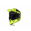 Motokrosová Prilba Acerbis STEEL CARBON - YELLOW