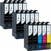 15x XL atramenty do tlačiarne Epson Stylus BX305 SX125 SX130 SX230 SX235W SX425W