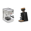 Lelit Anna PL41LEM + Eureka Mignon Single Dose, Black & Oak