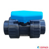 Bazénový PVC guľový ventil Plimex 50 mm lepenie / lepenie