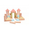 PlanToys PlanToys Stavebné kocky 40 ks (pastelové)