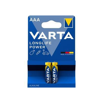Batéria alkalická Varta Longlife Power AAA, LR03, blister 2ks (4903121412)