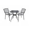 ROJAPLAST Set záhradného nábytku ZWMT-60 záhradný stôl 1 + 2 záhradné stoličky ZWMC-19