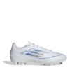 adidas Messi F50 League Adults Firm Ground Football Boots White/Silver 10.5(45.3)