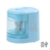 EAGLE EG-5161USB, strúhadlo, automatické, 2 otvory, s nádobkou, USB kábel, 2 náhradné čepele, modré