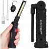 DIELENSKÁ LAMPKA COB BATERKA S MAGNETOM + HÁČIKOM | USB 5v1 DO DIELNE