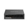 TP-LINK Mercusys MS106LP sieťový prepínač Riadený Fast Ethernet (10/100) Podpora napájania cez Ethernet (PoE) Čierna (MS106LP)