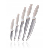 Banquet Sada nožů Trinity krémová 5 ks