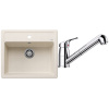 Set Blanco Legra 6 + Blanco Daras-S Chróm biela soft