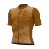 ALÉ Cyklistický dres s krátkym rukávom - KRAKATOA OFF ROAD-GRAVEL - hnedá 2XL