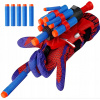 RUKAVICA S VYSTREĽOVAČOM SPIDER-MAN Rukavica na zápästie Šípky Nerf 5ks