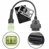 DIAGNOSTICKÝ ADAPTÉROVÝ KÁBEL OBD2 6 PIN PRE MOTOCYKLE KTM +