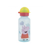 STOR Plastová fľaša Peppa Pig, 370ml, 13910