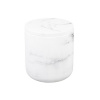 BIANCO – kozmetická kúpeľňová dóza – biela – BISK 07575