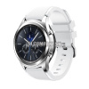 Silikónový remienok (šírka 22mm) – biela – Samsung Gear S3 / Watch 46mm / Huawei Watch GT / Vantage M