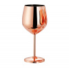 Oak & Steel Nerezový pohár na víno – elegantný ružovo-zlatý lesk 500 ml