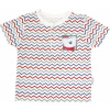 Polo tričko krátky rukáv Mamatti - Zvieratka zigzag, vel. 74