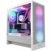 NZXT case H5 Flow RGB / 360 mm RGB core fan / mesh / White (CC-H52FW-R1)