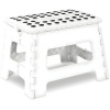Skladací taburet biela 22 cm