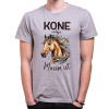 tricko, Farba sivá, Strih/ Variant Pánsky/UNISEX