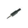 SOLEX Konektor JACK SK7 3,5mm stereo 4-pólový plastový