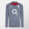 Umbro England Rugby 2024 Contact Drill Top Mens Gray/Red 2XL