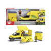 Dickie DHL zásielková doprava 25 cm žltá