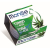 MONGE Fruits Kitten Tuna/Aloe 80g tuniakové kúsky s aloe pre mačiatka