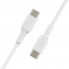 Belkin CAB003bt1MWH USB-C - USB-C, 1m, bílý