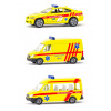 Siku set ambulance, sada 3 aut, česká verze