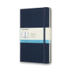 Zápisník Moleskine - tvrdé dosky, L, bodkovaný - modrý
