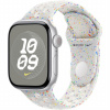 Originálne Apple športový remienok Nike pre Apple Watch 42mm / 41mm / 40mm / 38mm - M/L - platinový MYJN3ZM/A - možnosť vrátiť tovar ZADARMO do 30tich dní