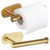 Držiak na toaletný papier - Zlatý podkrovie toaletný papier self -adhéznou rukoväťou (Držiak na toaletný papier - Zlatý podkrovie toaletný papier self -adhéznou rukoväťou)