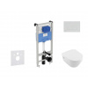 Ideal Standard ProSys Set predstenovej inštalácie, klozetu a sedadla Architectura, tlačidla Oleas M2, DirectFlush, SoftClose, CeramicPlus, chróm mat ProSys120M SP47